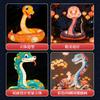 Large-Scale Light-Up Snake Lanterns - Cartoon Snake Festive Decorations for Cultural Tourism Scenic Spots & Festive Gatherings
