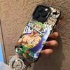 Крутой аниме чехол для телефона с Луффи и Зоро для Tecno Pova Spark Go 30C 20 10 7 Pova 6 Camon 40 30S 20 15 itel P36 A48 S23 Pro 4G5G