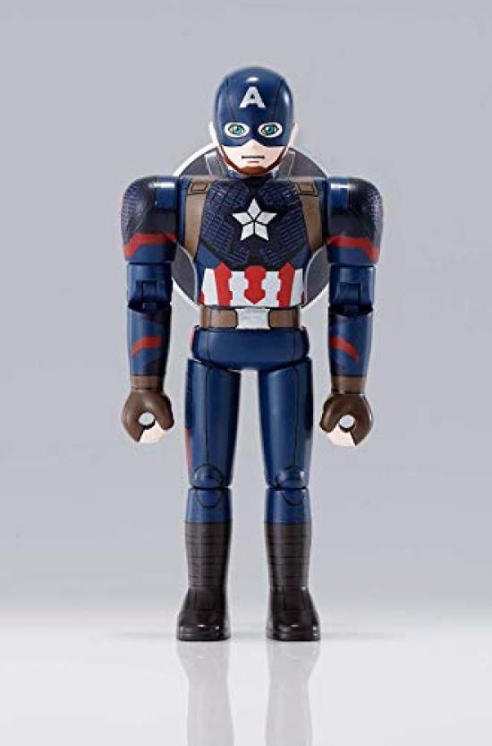 TAMASHII NATIONS Chogokin HEROES Avengers Captain America Approx. 100mm Die-Cast & ABS Pre-Painted Action Figure
