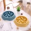 Dog Slow Food Bowl Dog Bowl Dog Bowl Non-slip Pet Feeding Bowl Small Dog Dog Food Bowl Anti-choking Cat Bowl