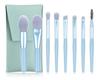Mini 8 Makeup Brush Set Ins Eye Shadow Brush Foundation Blush Brush Novice Soft Hair Portable Makeup Brush