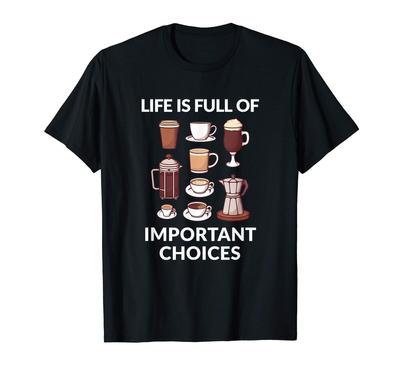 Футболка с изображением бариста Coffee Impression