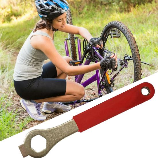 Съемник шатуна велосипеда Инструмент для снятия каретки Эргономичный дизайн Простота использования Универсальный инструмент для снятия шатуна для обслуживания велосипеда