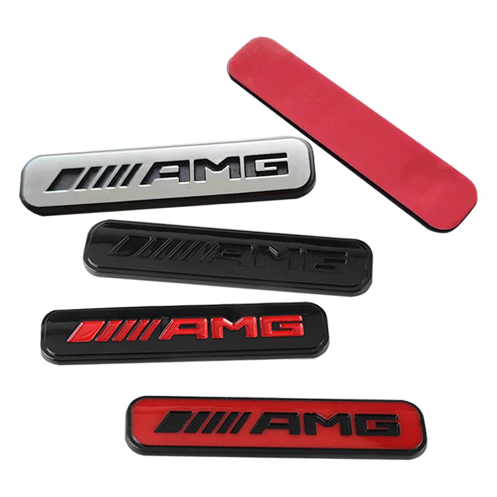 GLC GLB 1pc/2pcs 3D ABS Plastic Car Rear Trunk Badge Letters Decal Stickers For Mercedes Benz AMG A B C E CLA C63 W176 W205 Acc