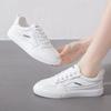 Flat Bottom Solid Color White Shoes Autumn New Lace-up Simple Casual Shoes Student Versatile Board Shoes