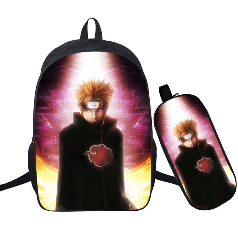 Рюкзак с 3D цифровой печатью Riman, набор из двух частей, полноцветный рюкзак, студенческий школьный рюкзак