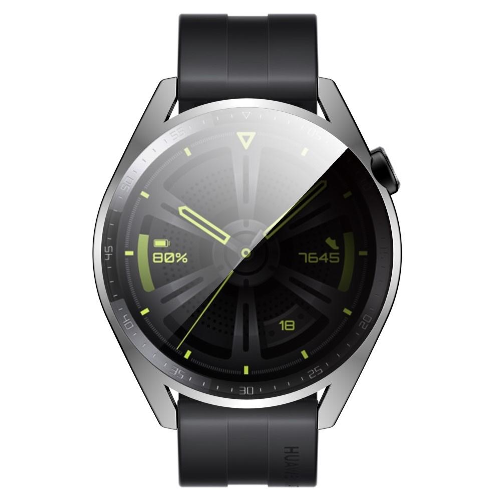 2in1 Case with Screen Protector for Huawei Watch GT 3 42mm, Silver