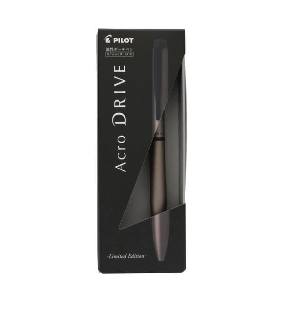PILOT Acro Drive Шариковая ручка к 10-летнему юбилею, модель ограниченной серии, вращающаяся ручка на масляной основе, BDR-7WT25, выдвижная, 0,7 мм (Пустынная медь)