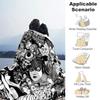 1pc Blanket Thriller Manga Junji Ito Tomie2 Print Design, Lightweight Blanket for Sofa, Bed- Soft &Warm, Gift for All Seasons like Christmas, Hallowee