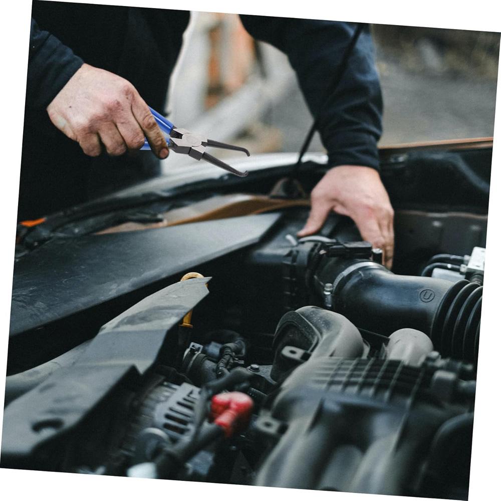 New Blue Clamp Plier Joint Clamping Pliers for Quick Filter Removal Oil Line Clamp Pliers Auto Tool for Detaching Fuels Hoses