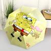 1pc SpongeBob Ice Cream Cone Umbrella with Plastic Handle,Suitable for All Seasons Home Travel Outdoor UmbrellaFP035