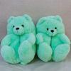 Funny Indoor Slippers Womens Winter Keep Warm Men Shoes Teddy Bear Non-slip Soft Slippes