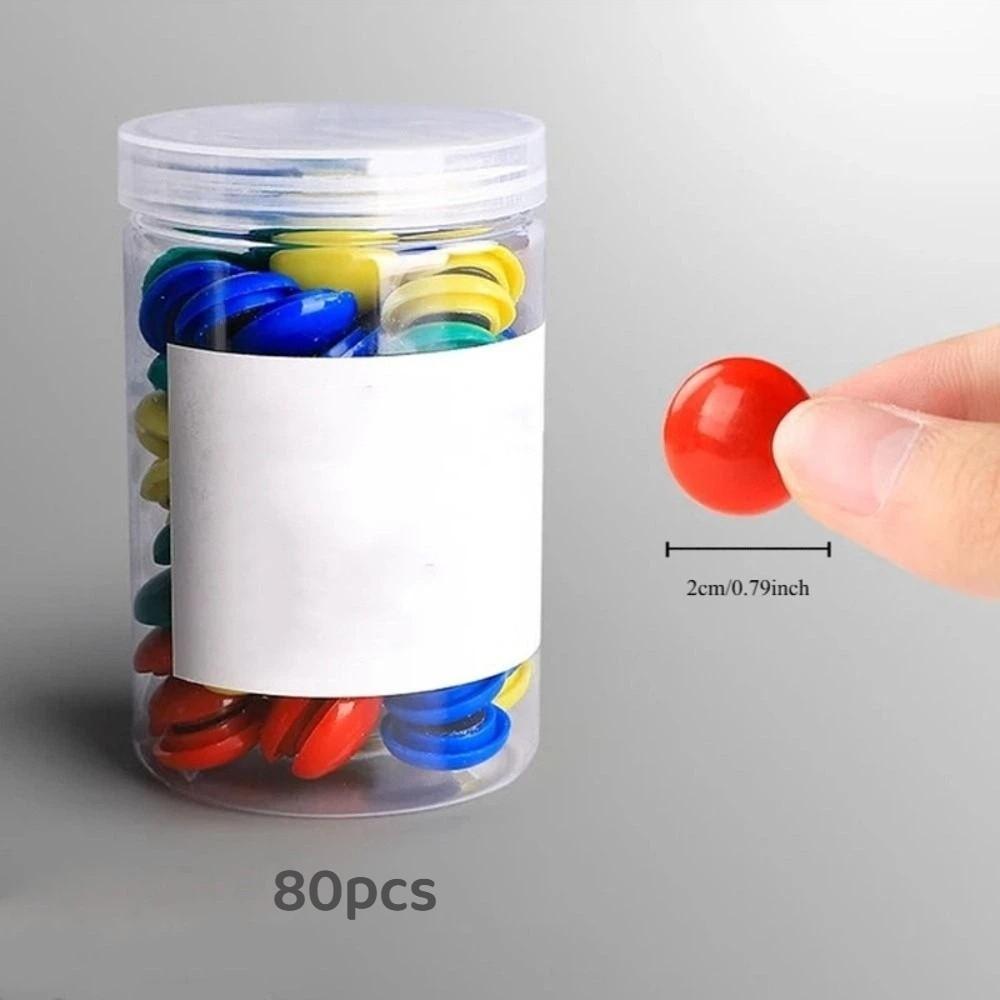 Fridge Sticker Whiteboard Magnets 20mm 30mm 40mm Refrigerators Magnets Magnet Buttons  Home Room