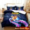 3D Печать Игровой Комплект Постельного Белья Crash Bandicoot Пододеяльник Простыня Печатный Комплект Постельного Белья Наволочка Полный Queen King Размер Одеяло Спальня