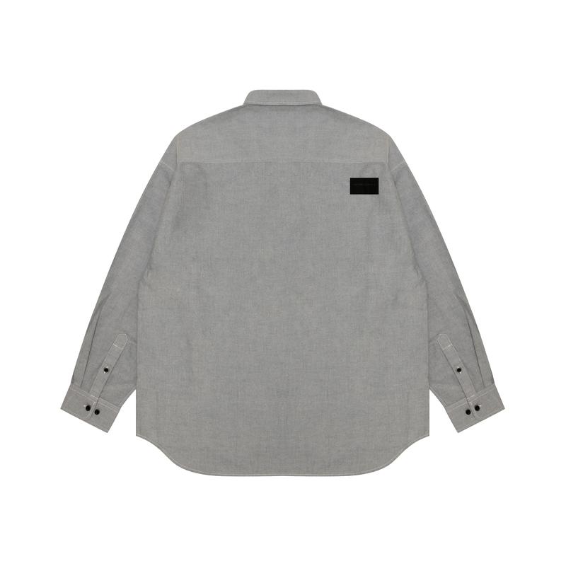 Aape Logo embroidered Cotton Shirt AAPSTM8470XXM