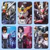 Силиконовый держатель для карт Gundam Seed для студенческих, рабочих, ID и кампусных карт.