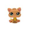 Редкая игрушка Littlest Pet Shop Lps Мини-подставки Котенок с короткой шерстью Старые фигурки Коллекция Al Игрушка на пружинке