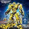 Совместимо с Lego робот-трансформер Gundam Mecha Шмель Оптимус Прайм модель автомобиля игрушка для мальчика