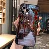 Phone Case Carcasa Funda For iPhone 17 Pro Max 17 Air 16 15 14 13 Pro Max 15 16 Pro 15Plus Winter Christmas Case