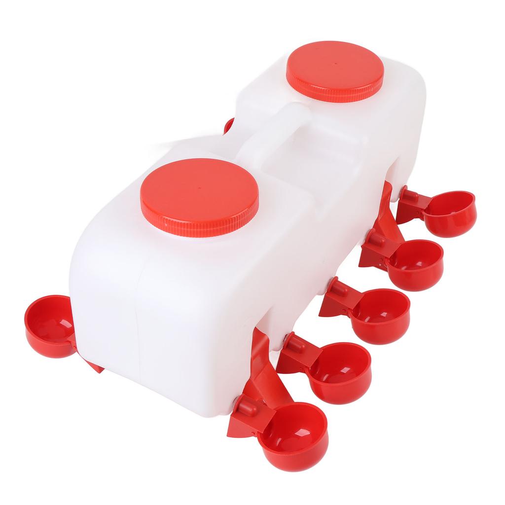 Автоматическая поилка для кур с высокой емкостью и прочным корпусом из АБС-пластика, поилка для птиц и уток, поилка для питья