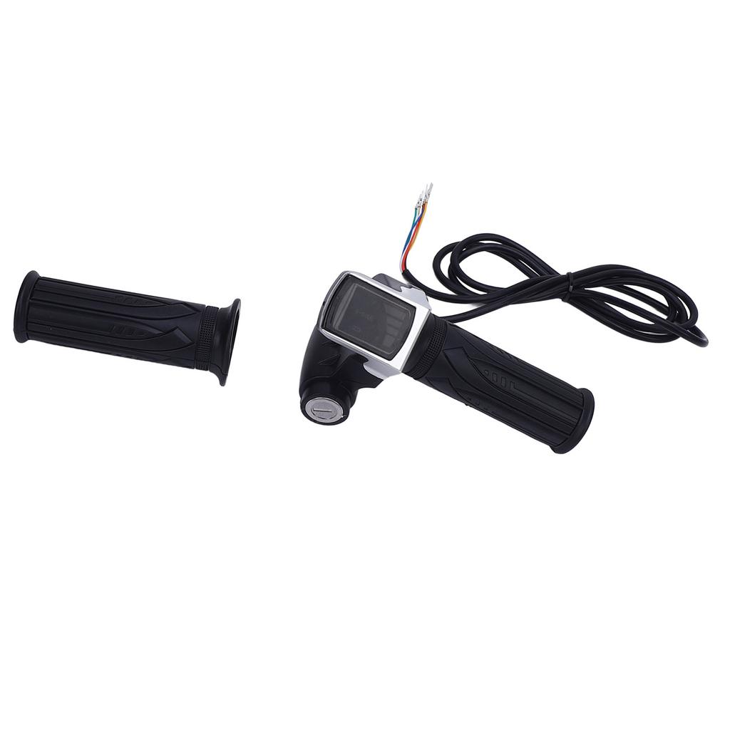 Электроскутер Twist Throttle Grip с дисплеем и ключом 36V Удобная ручка для E-BIAK