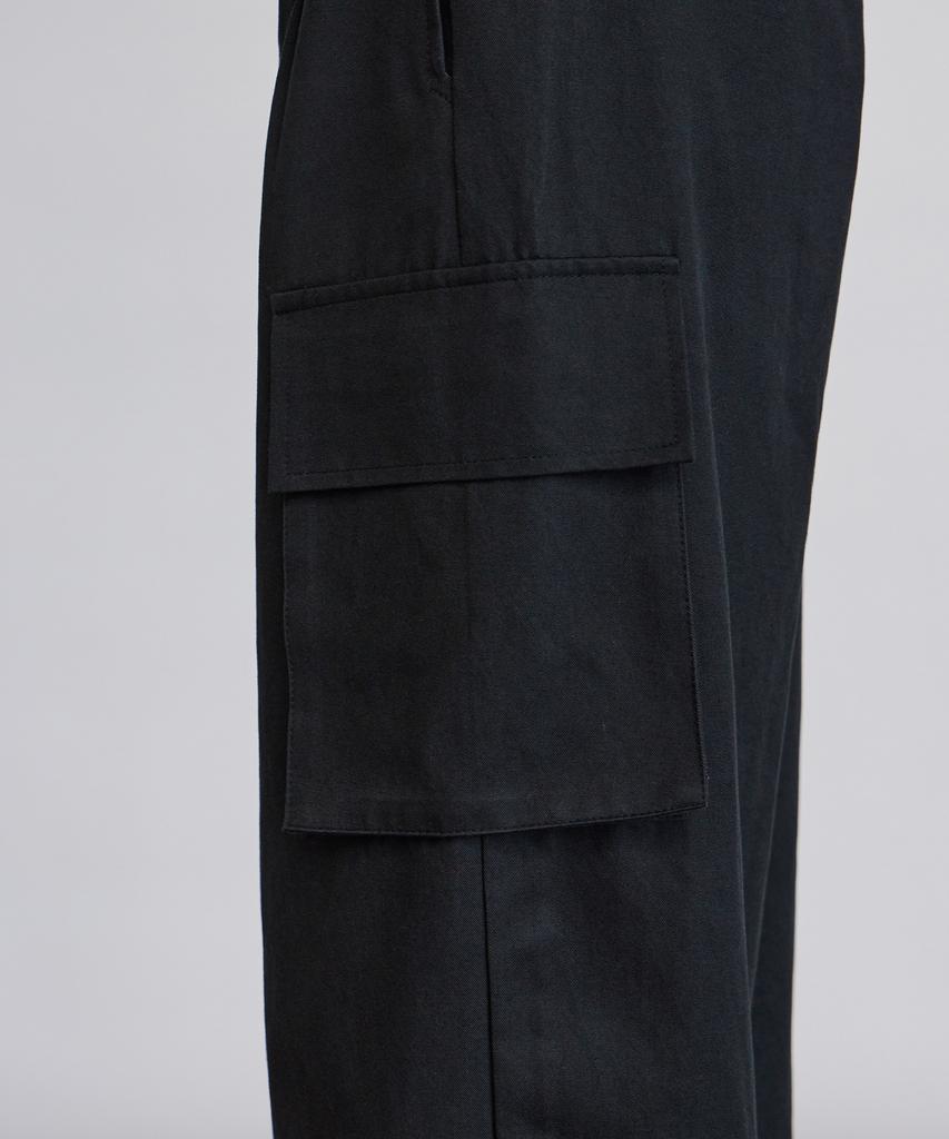 ITOV SEOUL Cotton Tuck Cargo Pants Ch