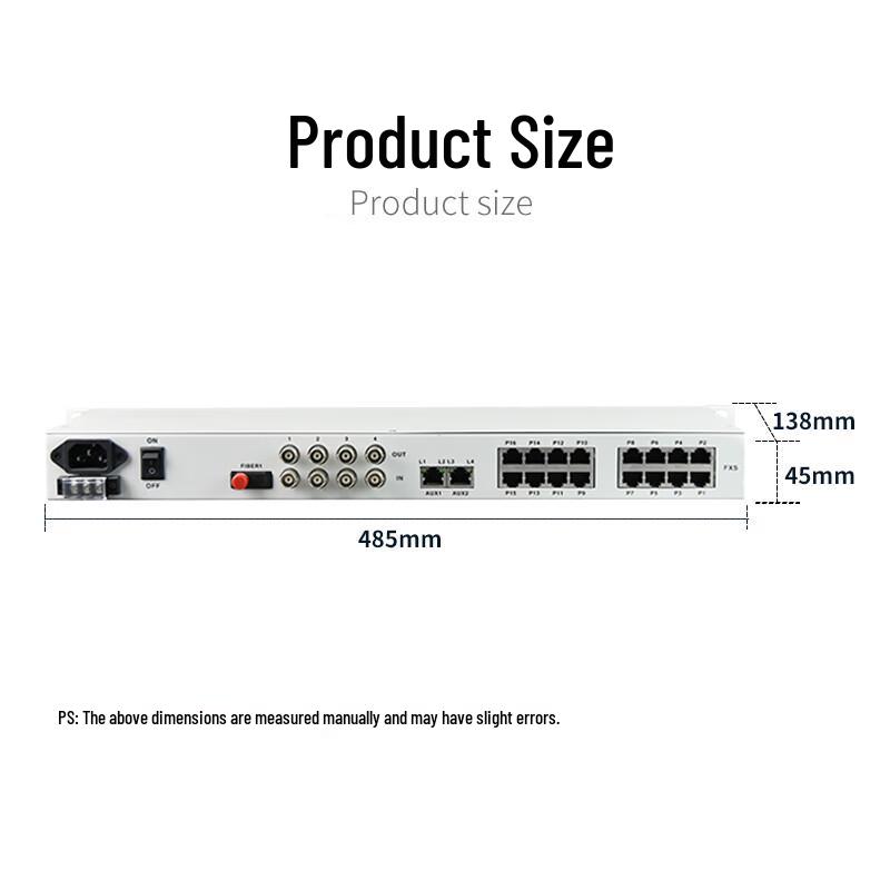 Guanghang Integrated Voice & Data Fiber Optic Transceiver