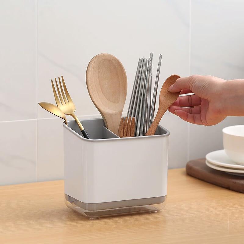 Zhaoran Cream Style Chopstick & Utensil Holder