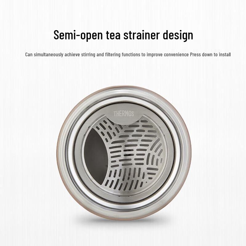 THERMOS 316 Stainless Steel Insulated Tea Infuser Mug