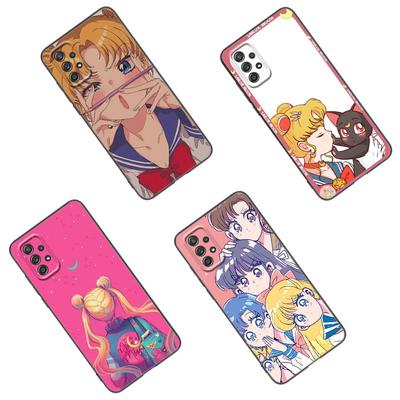 Чехол для телефона с изображением Сейлор Мун для Samsung A13 A22 A24 A32 A23 A25 A34 A35 A52S A53 A54 A55 A73 5G A12 A14 A15 A31 A33 A50 A51 A72