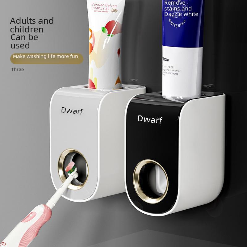 Wall-Mounted Automatic Toothpaste Squeezer Set