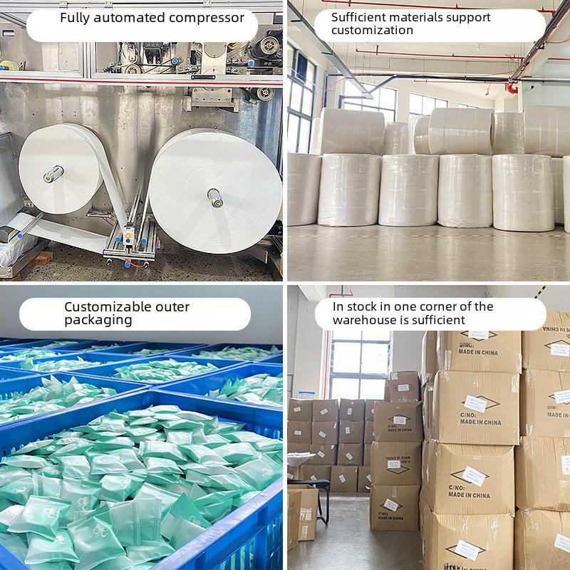 Упаковка из 50 одноразовых полотенец для лица из чистого хлопка для мужчин и женщин — мягкие, бумажные очищающие полотенца.