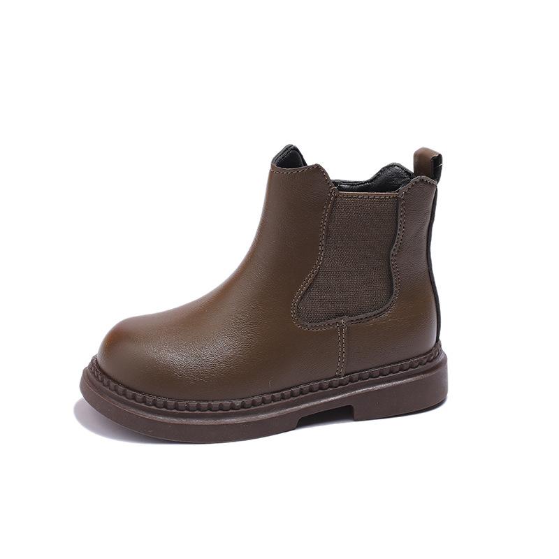 Новые осенние детские ботинки, кожаные туфли, полусапожки