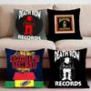 Подушка с принтом D-Death Row Records Премиум-комфорт Двусторонняя наволочка - Дизайн "Два в одном" для любой комнаты и салона автомобиля