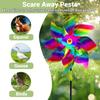 10X Bird Repellent Reflective Windmill Anti Bird Wind Spinner for Garden Orchard