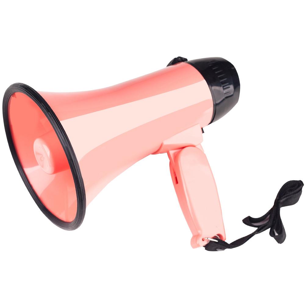 Handheld Speakers Trumpets Recording Speaker Horn Tour Guide Speakers Megaphone With Open Boottle Function