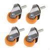 Heavy Duty Swivel Replace Trolley Caster - 4pcs