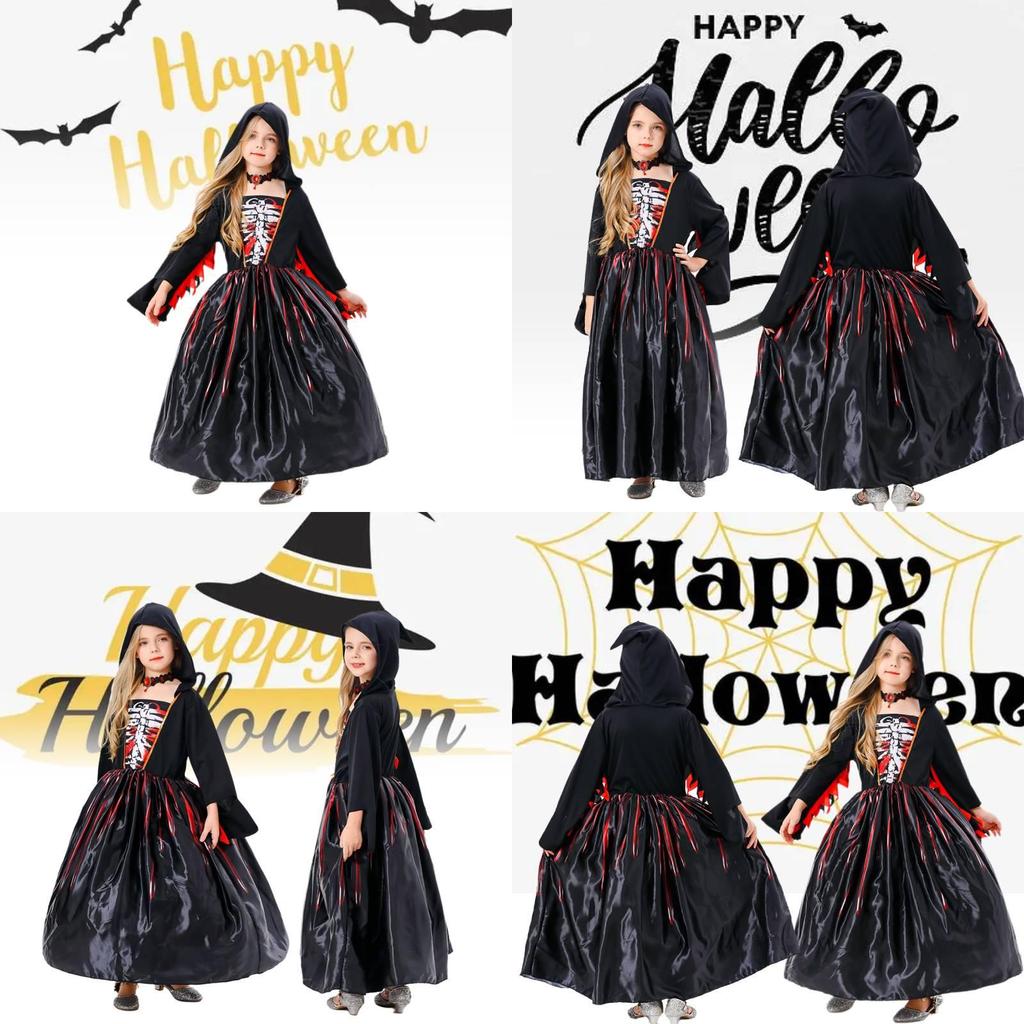 Enchanting Halloween Witch Costume For Girls Perfect For Cosplay And Parties