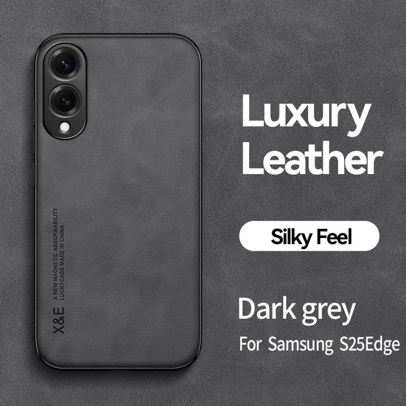 Для Samsung S25 S24 S23 S22 Plus Ultra Легкий Роскошный Чехол из Овчины Для Samsung S24FE 23FE S25Egde Магнитный Чехол для Телефона