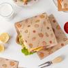 Sandwich Wrappers Foldable Household Microwavable Oil-proof Food Grade Paper Bags