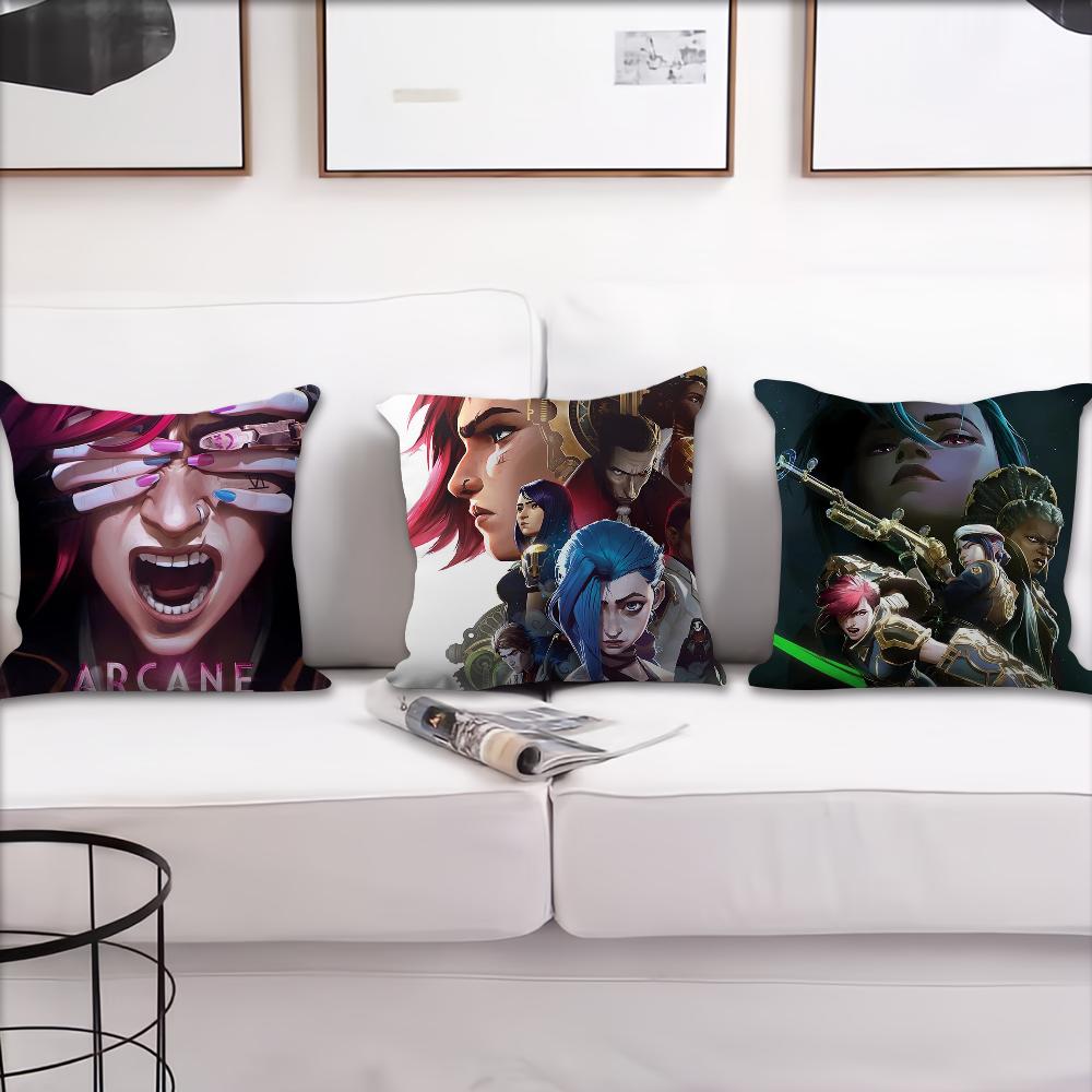 Аркейн 2 L-Лига L-Легенд Наволочка гостиная дом диван офис магазин чехол печать комфорт декор скандинавская простота