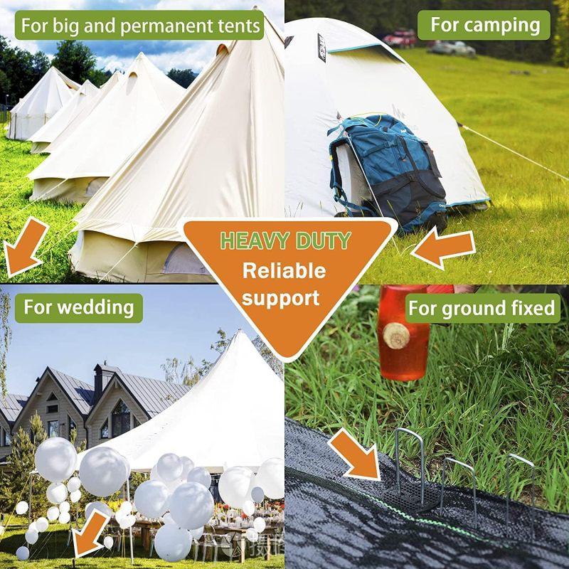 50 Garden U-shaped Fixer, Thick 2.5 Mm Long 10 Cm Large U-shaped Ground Nails