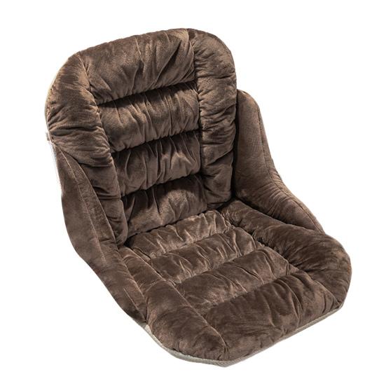 Подушка для сиденья со съемным моющимся чехлом, толстый наполнитель высокой упругости, цельная конструкция, эргономичная подушка для стула