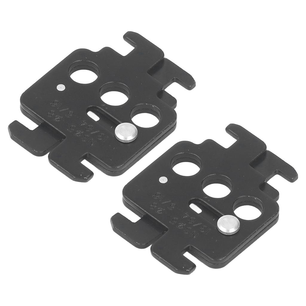 2 Pcs Circuit Breaker Lock 3 Hole A4 Steel Snap On Breaker Lockout Device for Industrial Equipment