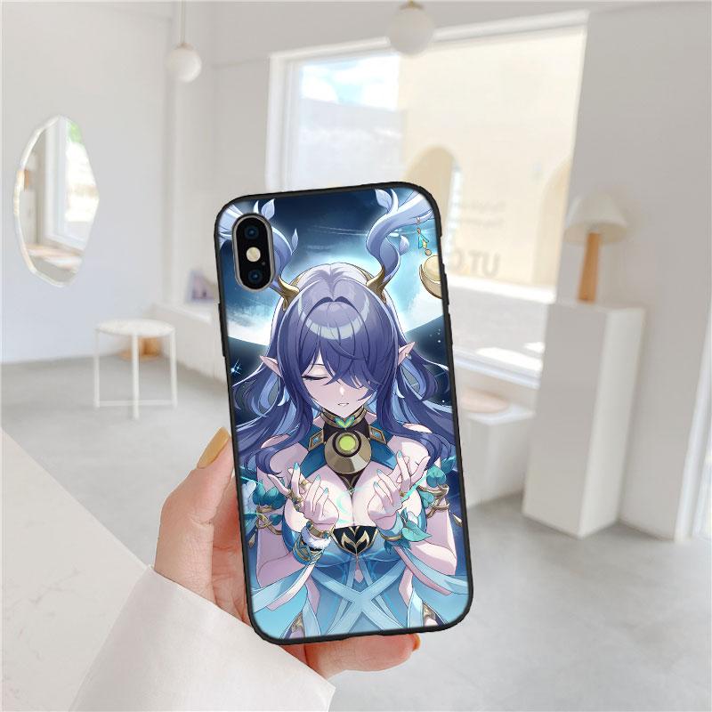 LO47 Genshin Impact Phone Case for Samsung Galaxy M06 M15 M16 M35 M55 M56 A36 A42 A50 A50S A51 A52 A32 A33 A05 A05S A06 A16 A20