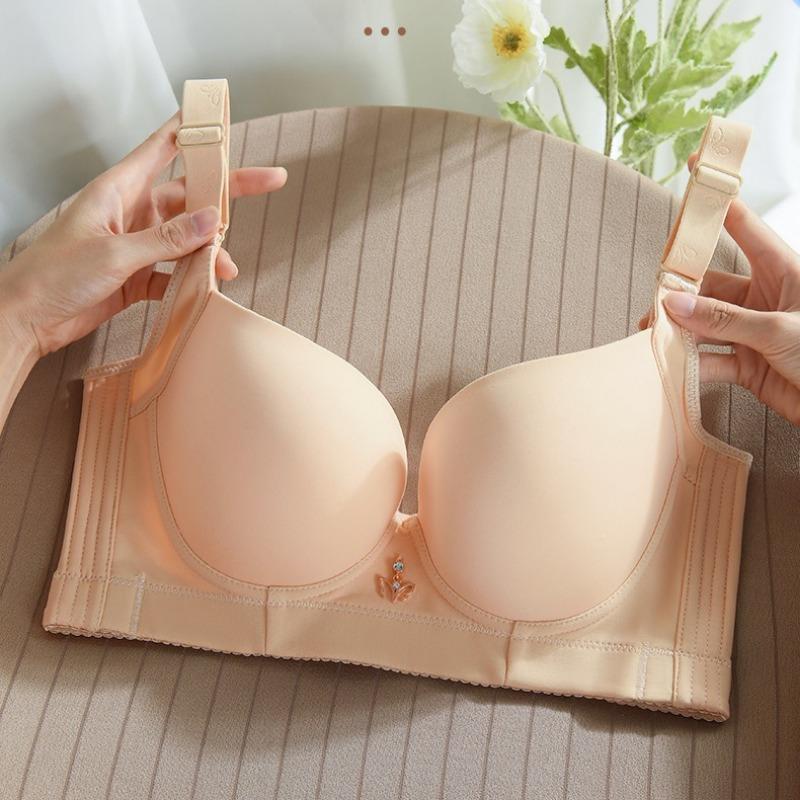 Дышащее Толстое и Тонкое Красивая Спина Большой Размер Нижнее Белье Без Косточек Пуш-ап Бюстгальтер