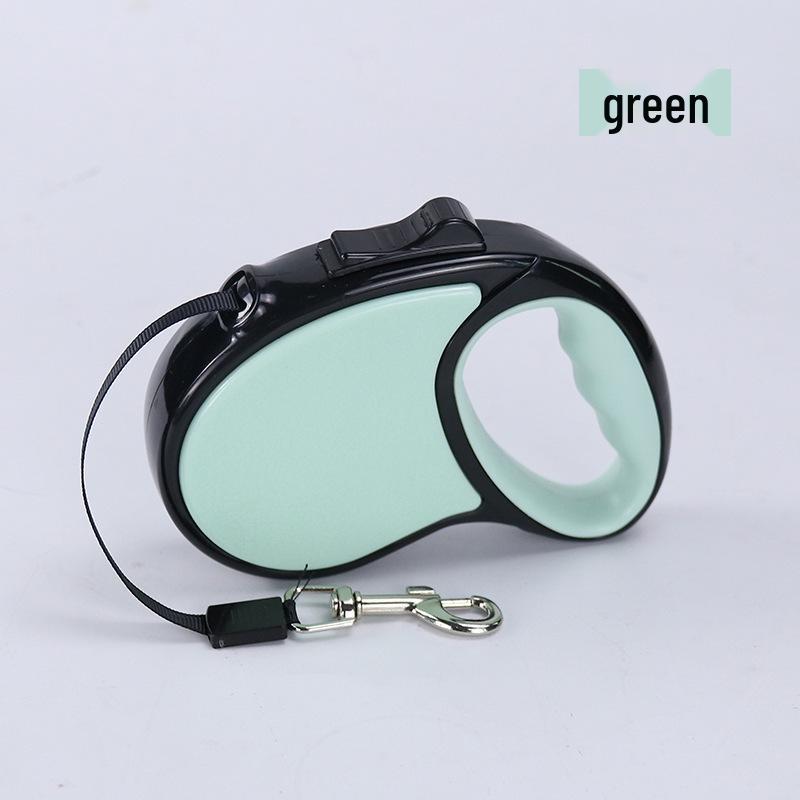 Spot Dog Automatic Retractable Leash - 3/5M Shock-Absorbing, Explosion-Proof for Small/Medium Breeds