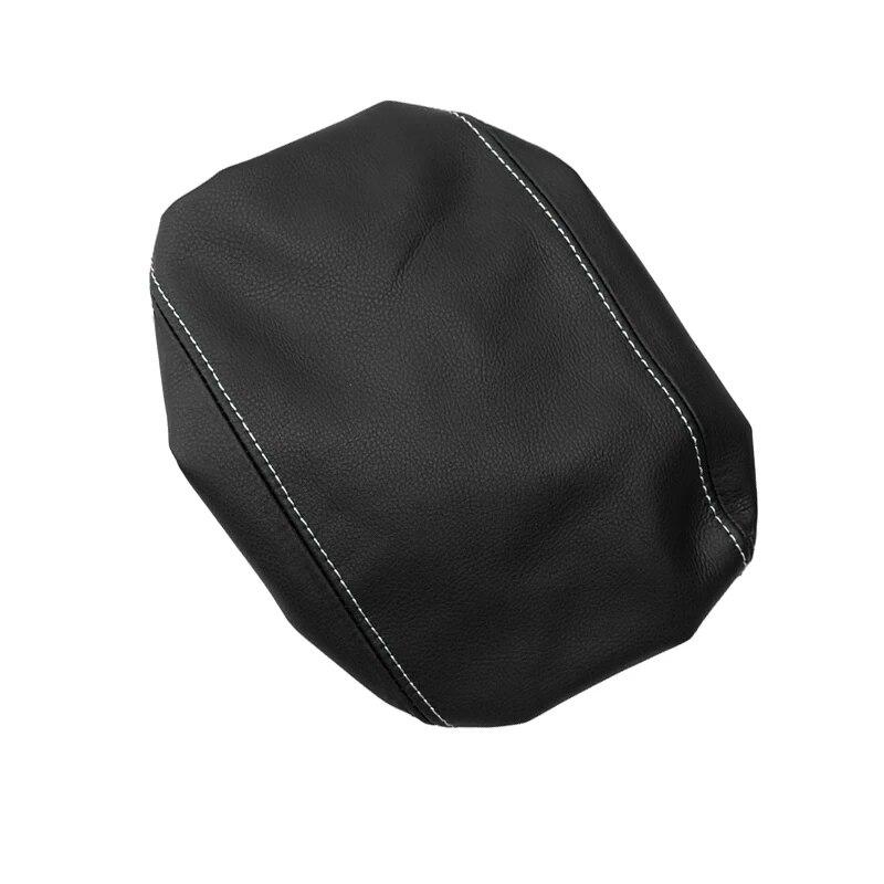 Мягкий кожаный чехол на подлокотник для VW Golf 6 MK6 2010 2011 2012 2013, центральный подлокотник для салона автомобиля, накладка на кожный покров, наклейка, отделка