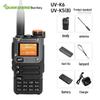 Мощная ручная рация Quansheng UV-K6 для использования в горах, на море и в авиации