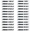 3D Xdrive 20d 30d 35d 40d 50d 20i 25i 30i Car Fender Emblem Trunk Badge Sticker for BMW X1 X3 X4 X5